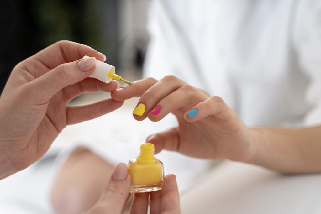 beautiful nail art presentation