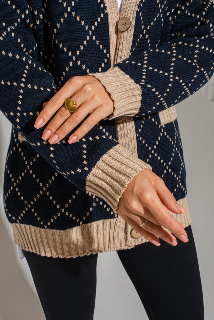 Sweater-Inspired Nail Textures